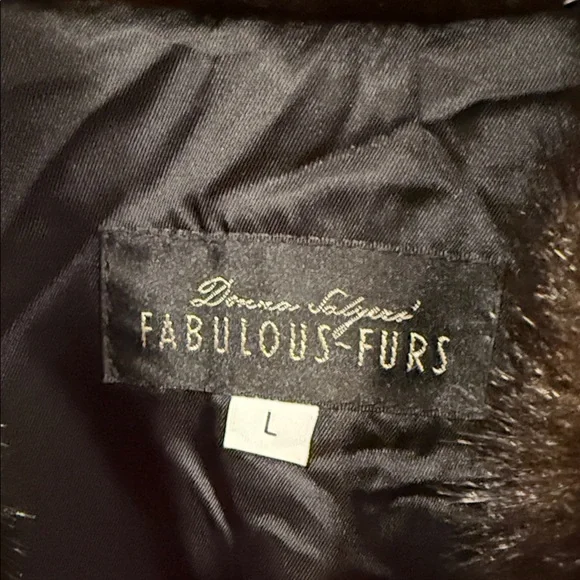 Donna Salyer’s Fabulous Faux Furs Rich Brown Faux Mink Full Length Coat - Picture 2 of 7